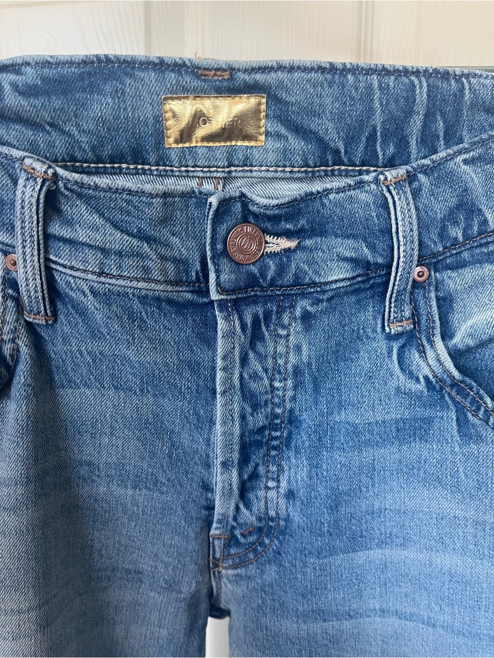 Mother jeans mid rise hiker hover - Picture 6 of 10